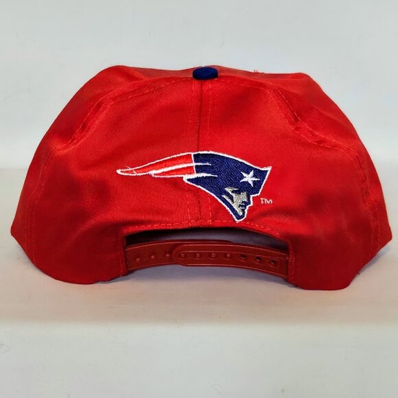 VTG 90's New England Patriots AJD Team NFL Snapback Hat NWT. - Picture 2 of 8